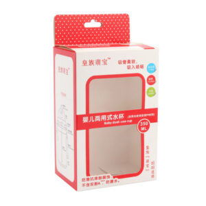 Mother and baby water cup packaging box