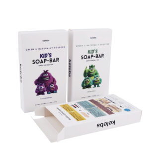 Kid’s soap bar packaging box