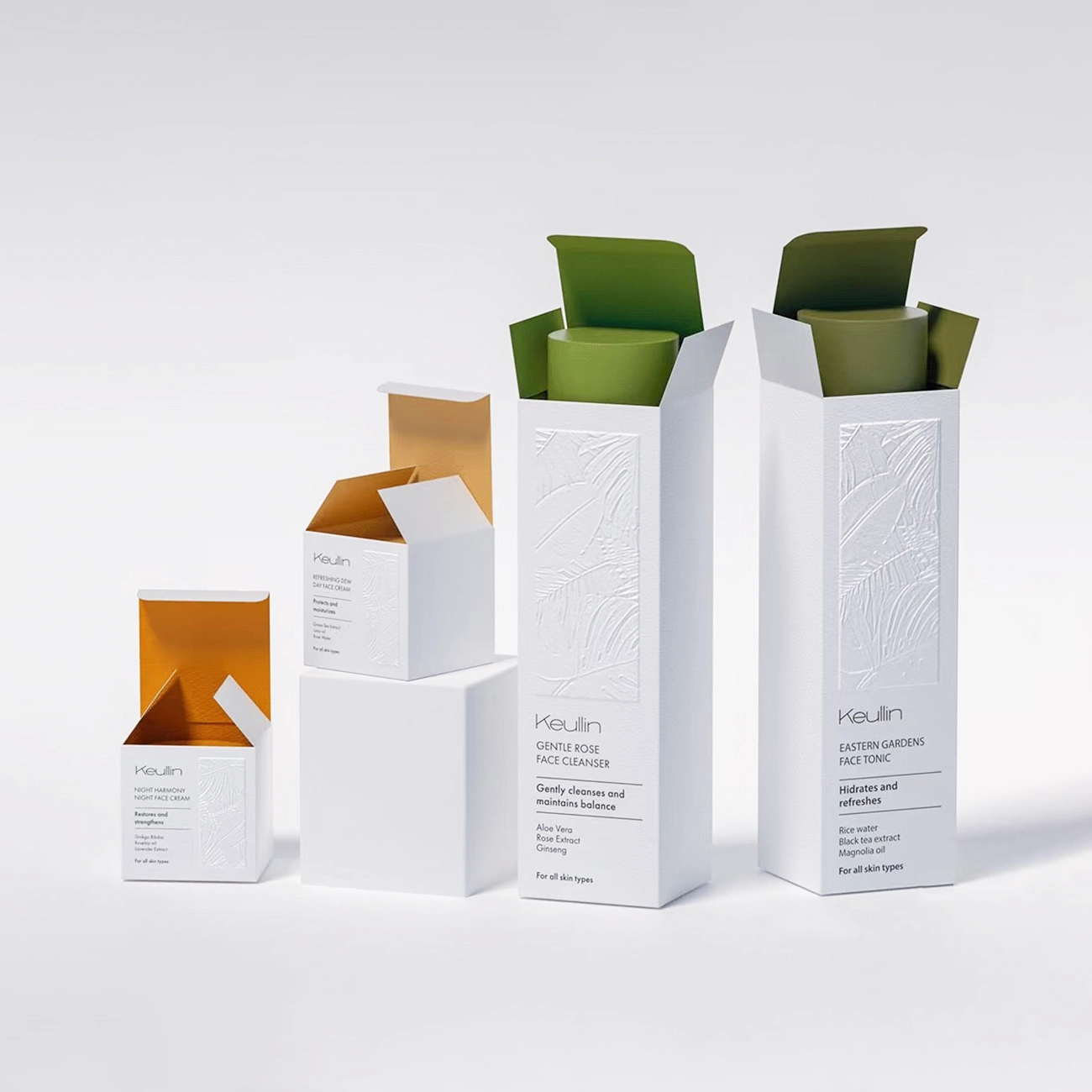 Custom sustainable paper box packaging with elegant design from Baili